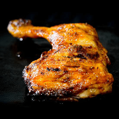 Cuisse de poulet braisé